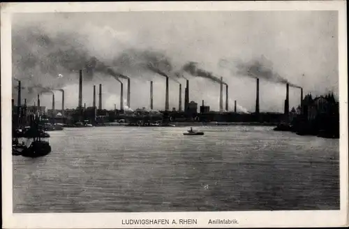 Ak Ludwigshafen am Rhein, Anilinfabrik