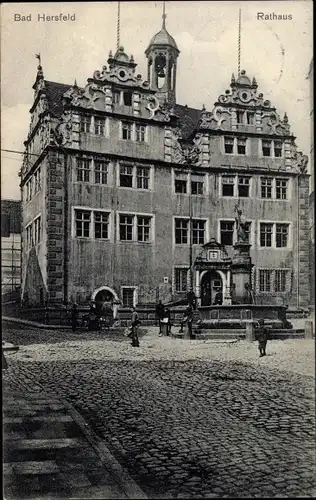 Ak Bad Hersfeld Hessen, Rathaus