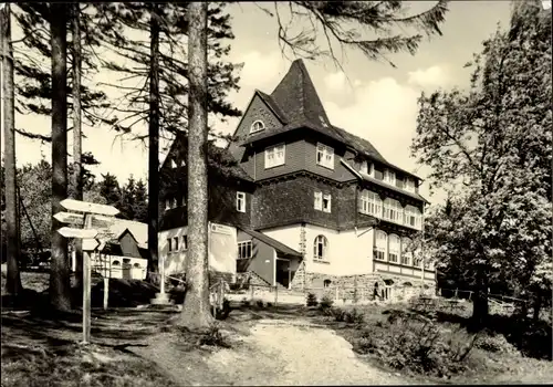 Ak Finsterbergen Friedrichroda im Thüringer Wald, FDGB Heim Spießberghaus