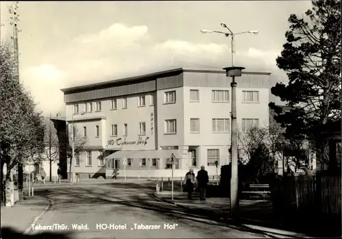 Ak Tabarz im Thüringer Wald, HO Hotel Tabarzer Hof