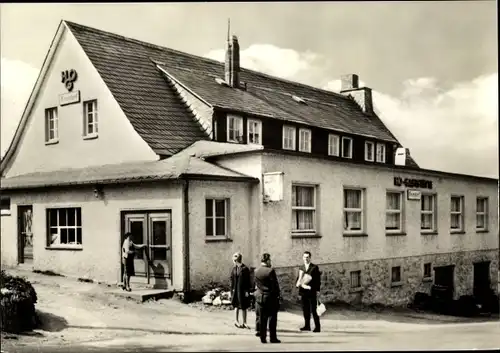 Ak Masserberg in Thüringen, HO Gaststätte Berghof