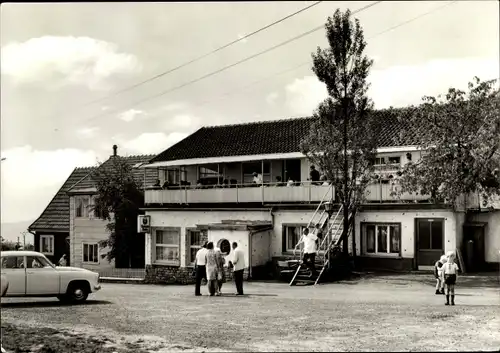 Ak Waffenrod Hinterrod Eisfeld Thüringen, Park Cafe