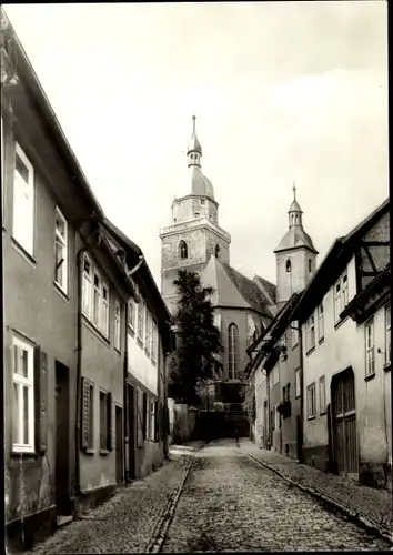 Ak Bad Tennstedt in Thüringen, Kleine Kirchgasse