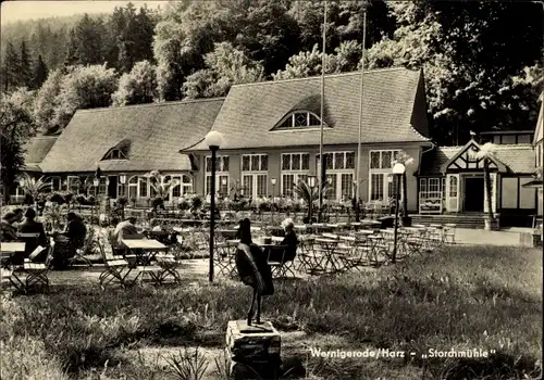 Ak Wernigerode am Harz, Storchmühle