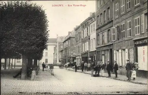 Ak Longwy Meurthe et Moselle, Rue Victor Hugo