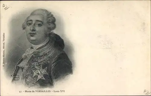 Künstler Ak Louis XVI., König von Frankreich