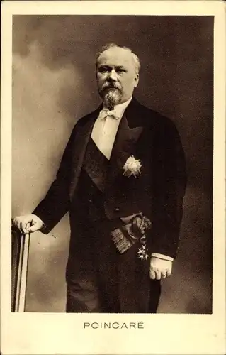 Ak Portrait de President de la Republique M. Poincare