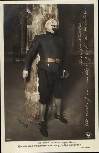 Ak Schauspieler Constant Coquelin