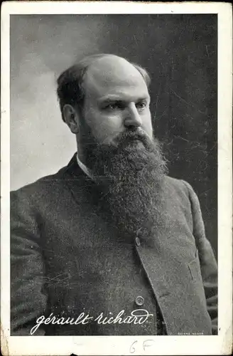 Ak Alfred Léon Gérault Richard, französischer Journalist