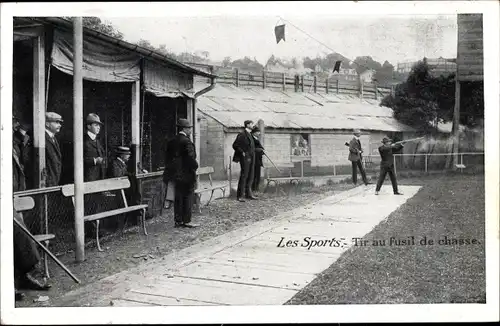 Ak Les Sports, Tir au fusil de chasse, Bois de Boulogne