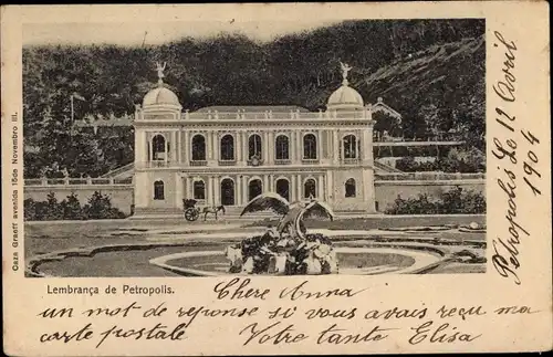 Ak Petrópolis Brasilien, Lembranca