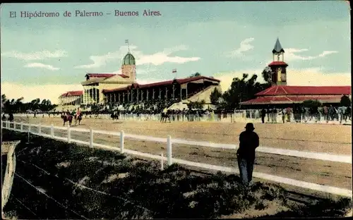 Ak Buenos Aires Argentinien, El Hipodromo de Palermo