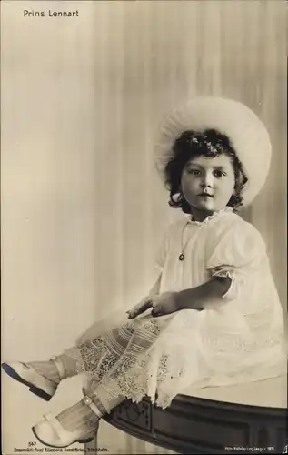 Ak Prinz Lennart von Södermanland als kleiner Junge