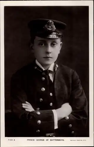 Ak Prinz Georg von Battenberg