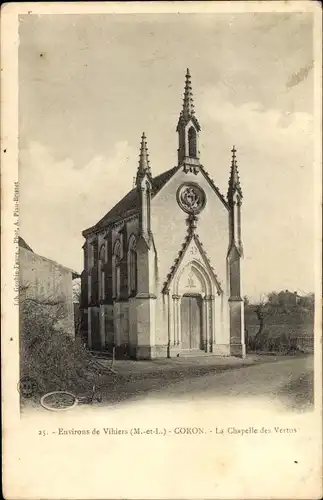 Ak Coron Maine et Loire, La Chapelle des Vertus