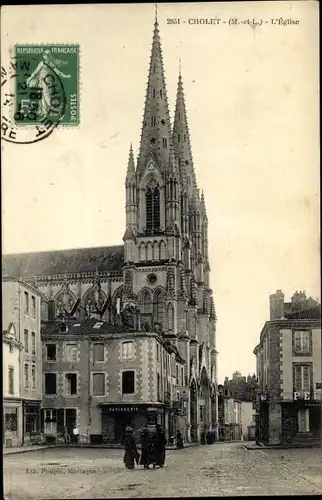 Ak Cholet Maine et Loire, L'Eglise