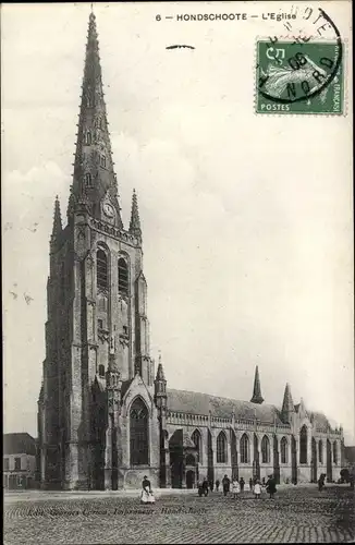 Ak Handschoote Nord, L'Eglise