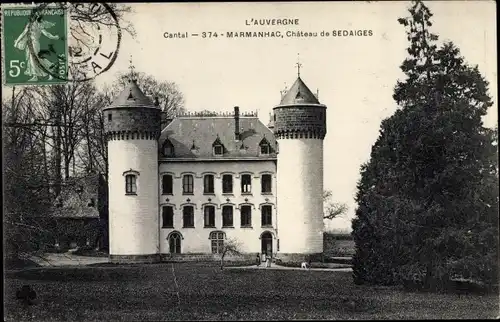 Ak Marmanhac Cantal, Chateau de Sedaiges