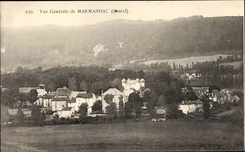 Ak Marmanhac Cantal, Vue Generale