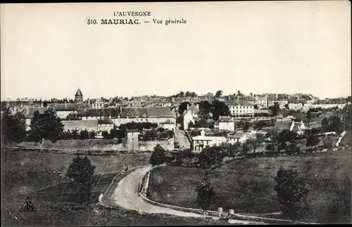 Ak Mauriac Cantal, Vue generale