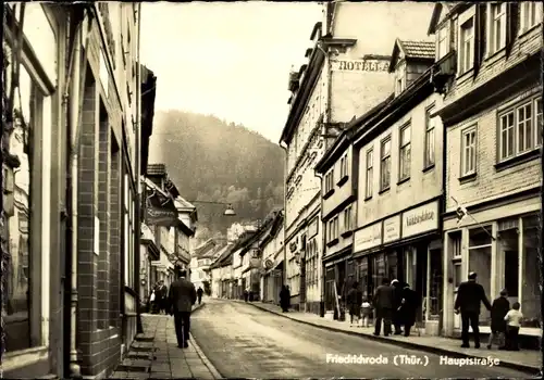 Ak Friedrichroda im Thüringer Wald, Hauptstraße, Hotel