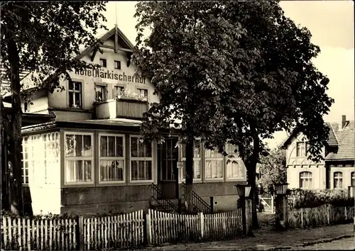 Ak Waldsieversdorf Märkische Schweiz, FDGB-Ferienheim Märkischer Hof
