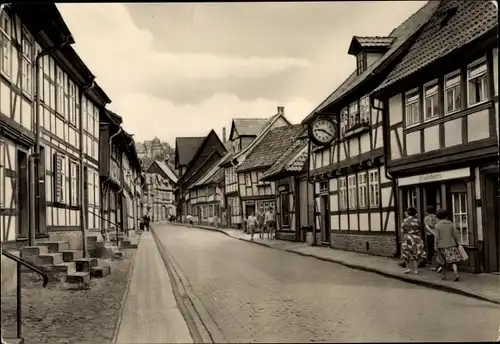 Ak Stolberg Südharz, Thomas Müntzer Gasse