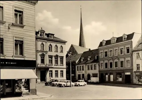 Ak Crimmitschau in Sachsen, Markt