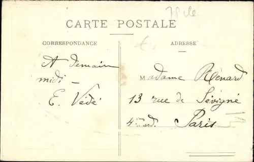 Ak Mantes Yvelines, Place de la Republique