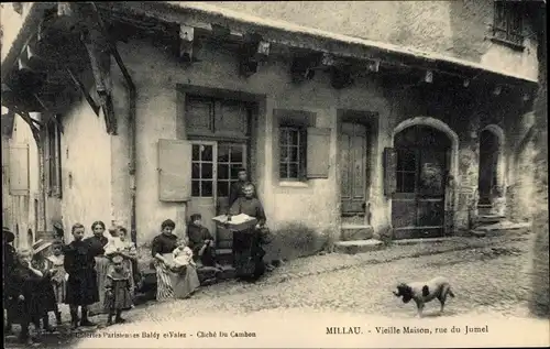 Ak Millau Aveyron, Vieille Maison, rue du Jumel