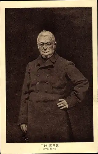 Ak Französischer Politiker Adolphe Thiers