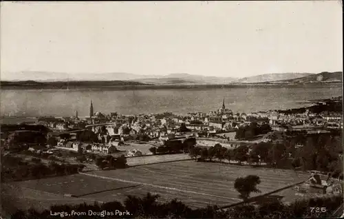 Ak Largs Schottland, From Douglas Park