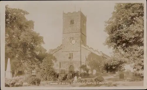 Ak Kirkby Lonsdale Cumbria England, Parish Church