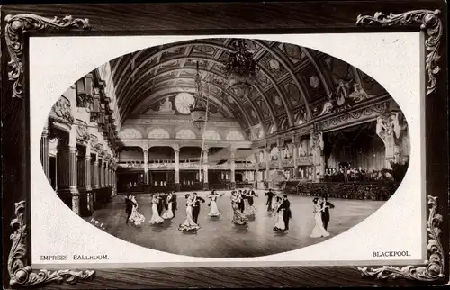 Passepartout Präge Ak Blackpool Lancashire England, Empress Ballroom