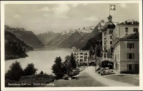 Ak Treib Seelisberg Kanton Uri, Hotel Sonnenberg