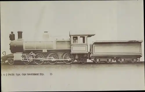 Ak Südafrika, Cape Government Railways, Pacific Type, Dampflokomotive