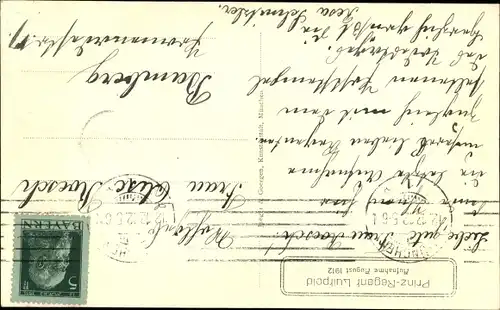 Ak Prinzregent Luitpold von Bayern, Portrait