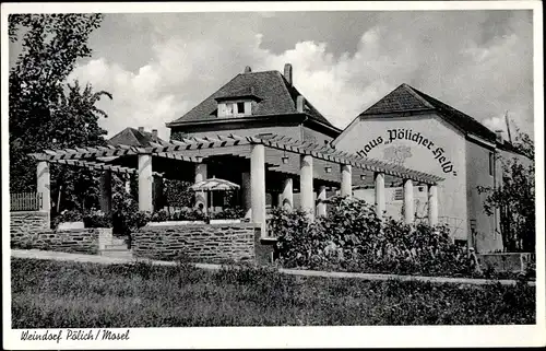 Ak Pölich an der Mosel, Gasthof Pölicher Held