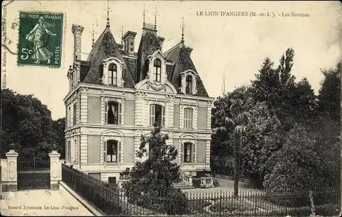 Ak Le Lion d'Angers Maine et Loire, Les Sources