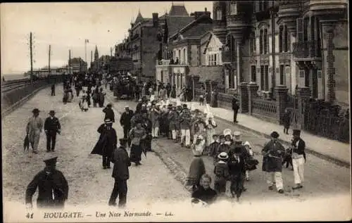 Ak Houlgate Calvados, Une Noce Normande