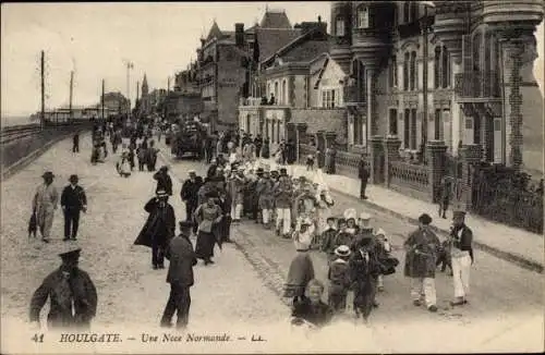 Ak Houlgate Calvados, Une Noce Normande