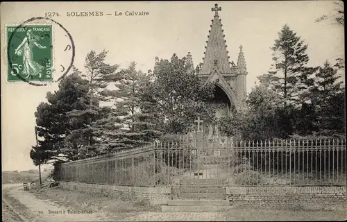 Ak Solesmes Nord, Le Calvaire