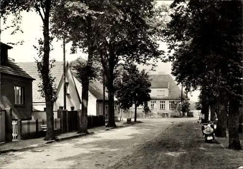 Ak Hohenbrück Märkische Heide, Straßenpartie