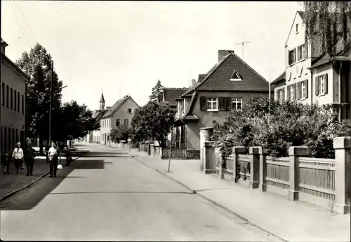 Ak Belgern Schildau in Sachsen, Bahnhofstraße