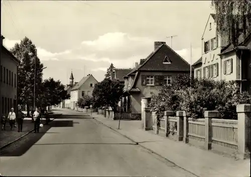 Ak Schildau in Sachsen, Bahnhofstraße