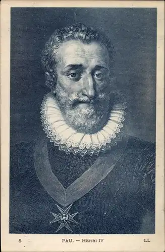 Künstler Ak Henri IV., König von Frankreich und Navarra