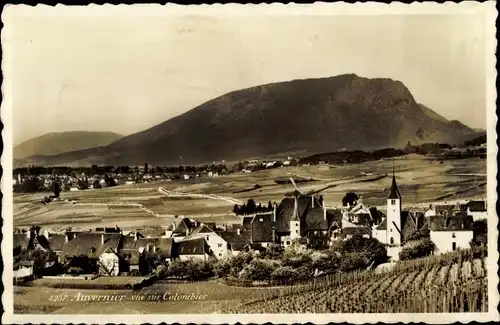 Ak Auvernier Kanton Neuenburg, Vue sur Colombier