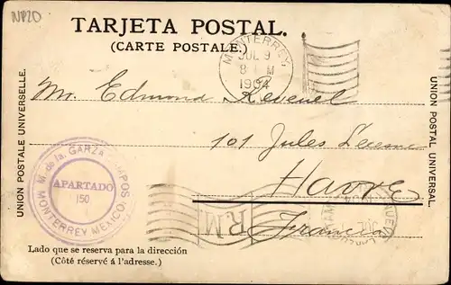 Ak Ciudad de Mexico Mexico City Mexiko Stadt, Chapultepec Castle