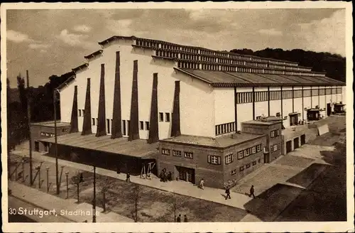 Ak Stuttgart am Neckar, Stadthalle