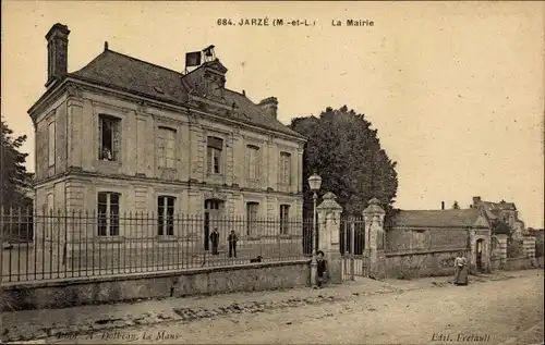 Ak Jarzé Maine et Loire, La Mairie